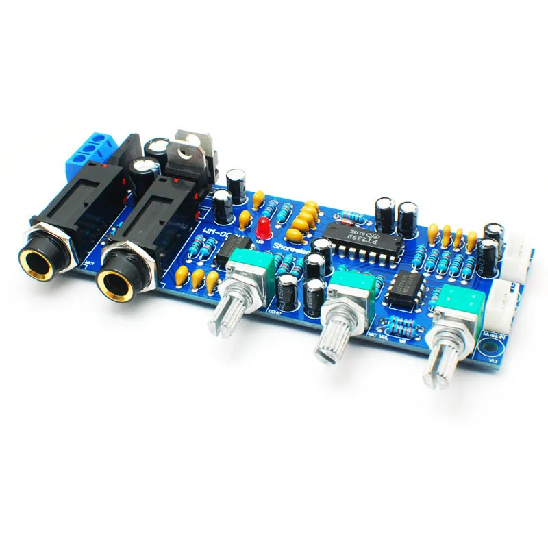 

PT2399 Microphone Enlarge Plate Number Cara OK Plate Reverberation Organ Finished Product Double Plate Edition