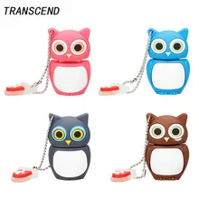 Transcend novelty owl personalized gift high speed USB3.0 flash pen driver 4GB 8GB 16GB 32GB 64GB U disk Pendrives company gift