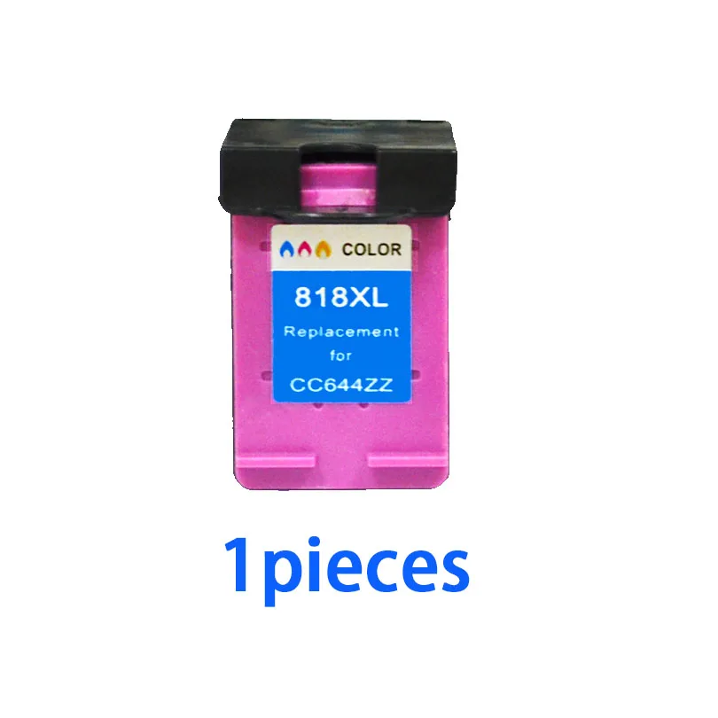 XiongCai Compatible ink cartridges for HP 818 Deskjet D2500 F2418 D1600