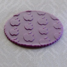 Известное название бренда логотип рельефный акриловый скальный штифт антипригарная скалка для выпечки трафарет для выпечки украшения кондитерских инструментов