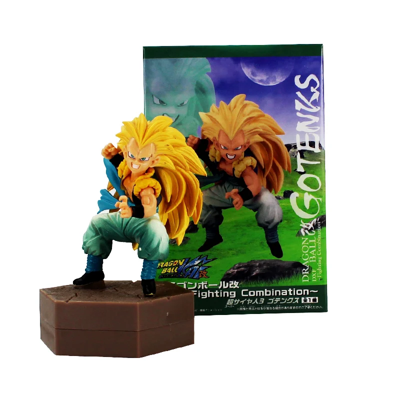 14 см аниме фигурка "Dragon Ball" DXF fighting Vol 3 фигурка Gotenks из ПВХ фигурка Коллекционная модель игрушки