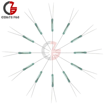 

5Pcs Reed Switch 3 pin Magnetic Switch Normally Open and Normally Closed Conversion 2.5X14MM