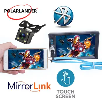 

6.5 inch 2 Din Touch Screen Mirror Link Car Radio MP5 Player for Android Bluetooth 5 Languages Remote Control USB/AUX/SD/TF