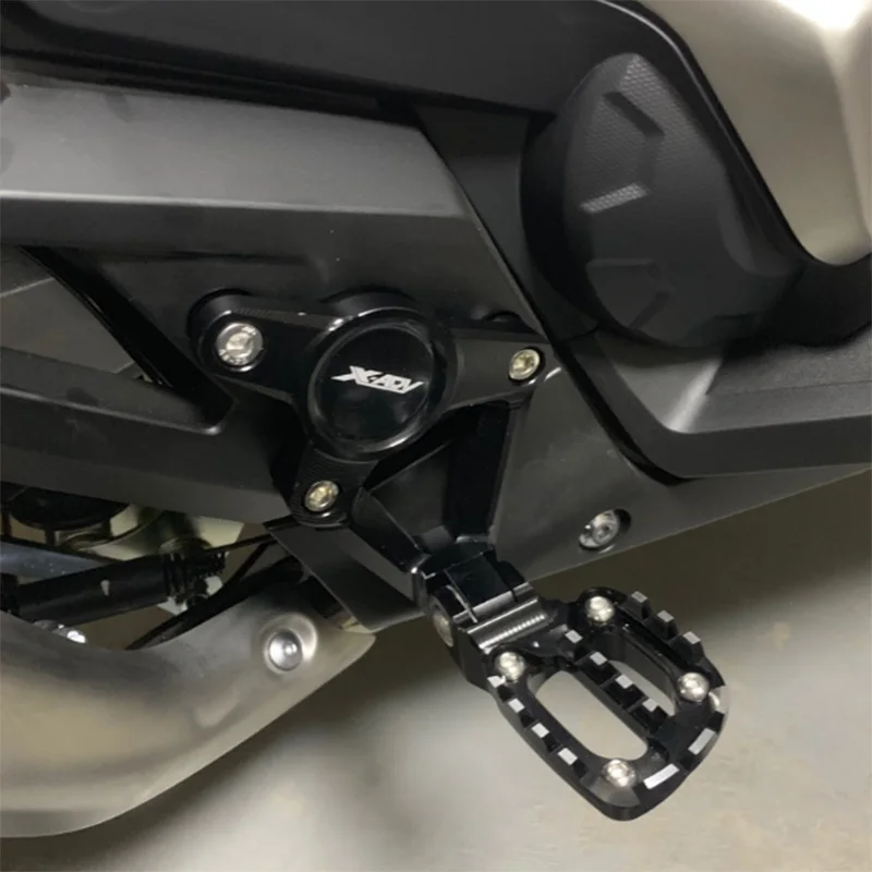 X-ADV X ADV 750 Motorbike Foldable Rear Foot Pegs Pedal Footrest Passenger Rear set For HONDA 2017 2018 X-ADV 750 Motorcycle (1)