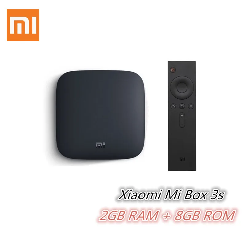 Xiaomi Mi 3S TV Box Android 6.0 4K 64bit 2G 8GB Media Player Quad Core Amlogic S905X Dolby DTS HDMI Media Set-Top Box For TV Xiaomi Mi 3S TV Box Android 6.0 4K 64bit 2G 8GB Media Player Quad Core Amlogic S905X Dolby DTS HDMI Media Set-Top Box For TV