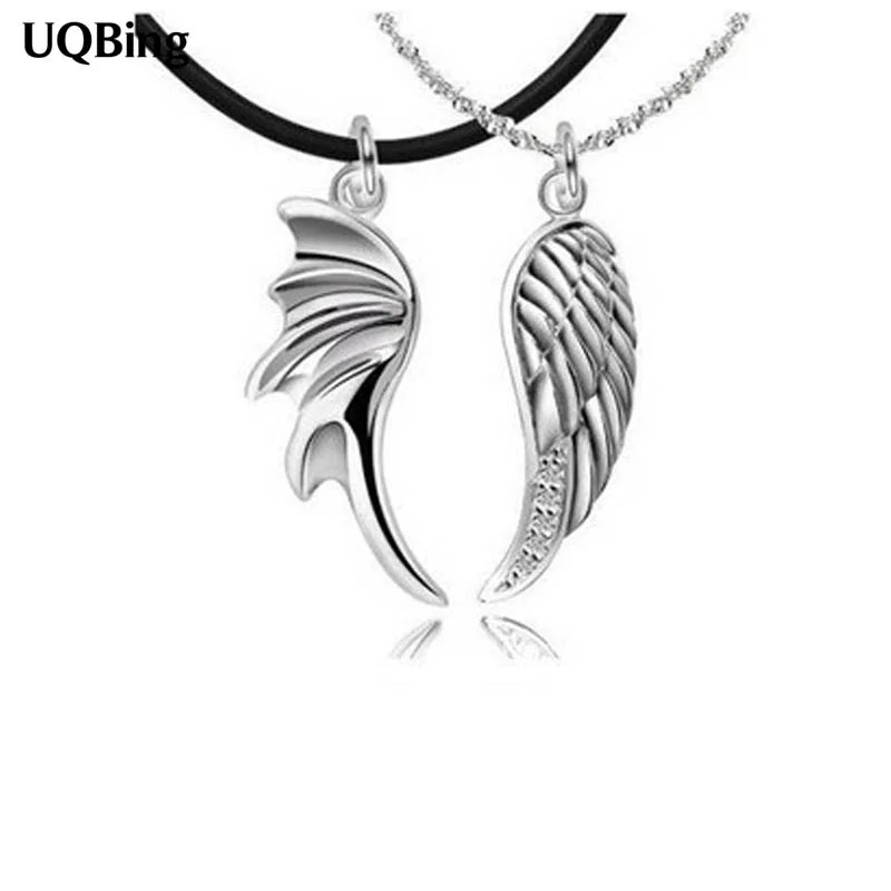 

Fashion Lovers Angel Wing 925 Sterling Silver Pendant Necklace Accessories Colgante en plata Pingente de Prata
