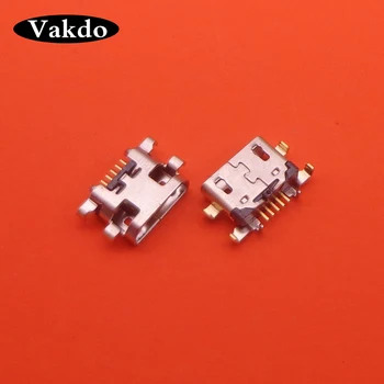 

50pcs for lenovo K5 note for redmi 5 plus for mei zu M6 Micro USB Jack Charging Socket Port Connector replacement repair parts