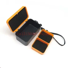 1 шт. червь приманки коробка желтый Рыбалка коробки пластиковые ящики живца летать приманки случае Рыбалка аксессуары