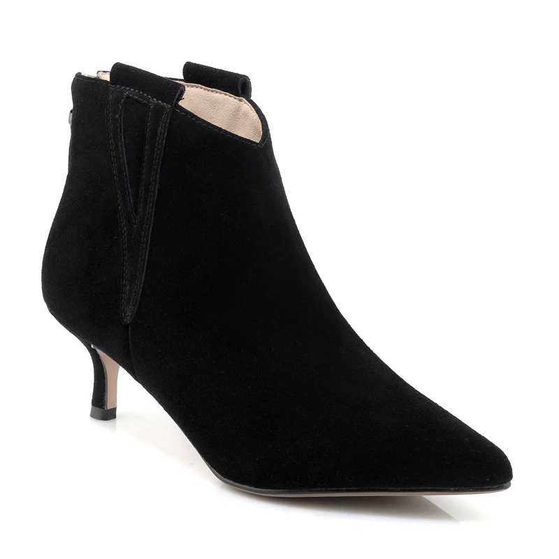 Stilettos 2018 Style À Mode Fermeture Femmes Automne Nouveau Pour Bout Printemps Pointu Femme Chaussures Glissière Arden Furtado Black Bottes coffee xrQdtshBCo