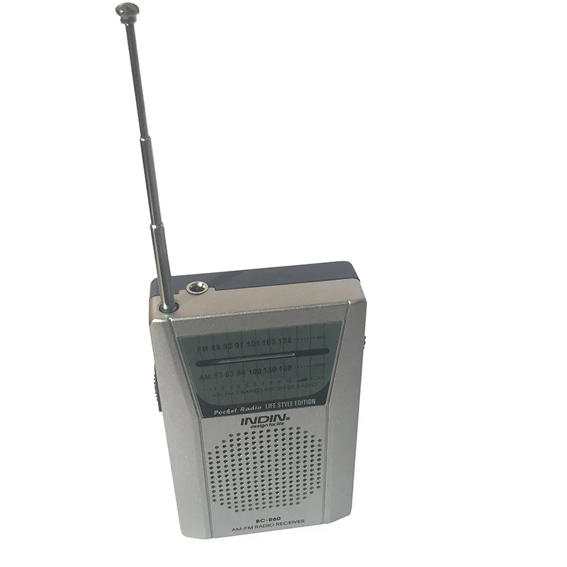 5 2017 New BCR60 Factory Selling Portable Mini Music Radio Receiver Multi Functional Radio AMFM for Old Man Digital Radio Player