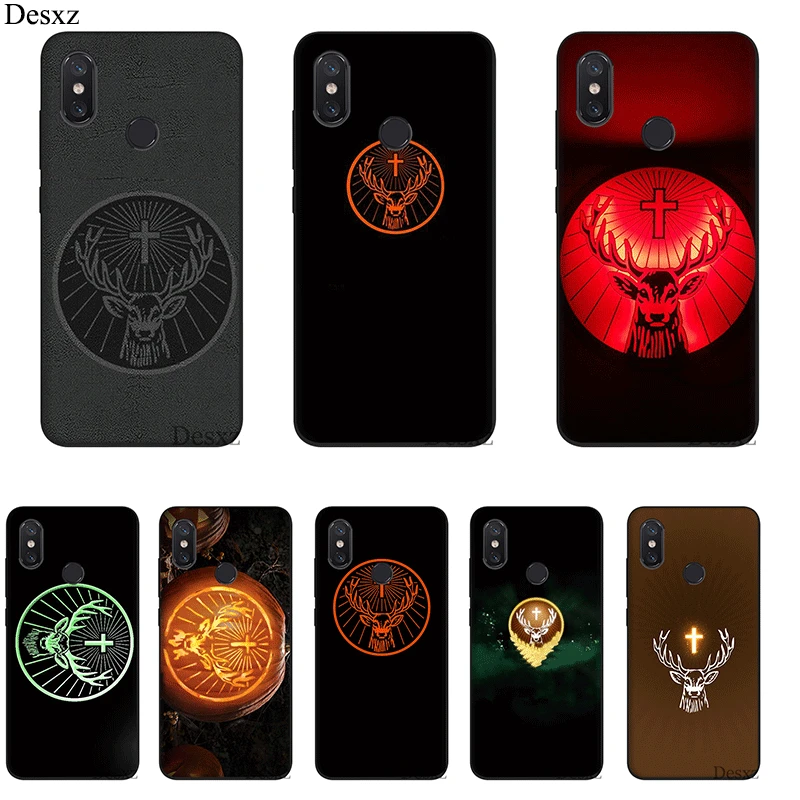 

Desxz Silicone Mobile Phone Case For Redmi Note 4 4X 5A 5 6 7 Pro Prime Cover Jagermeister Logo Beer Bag Shell