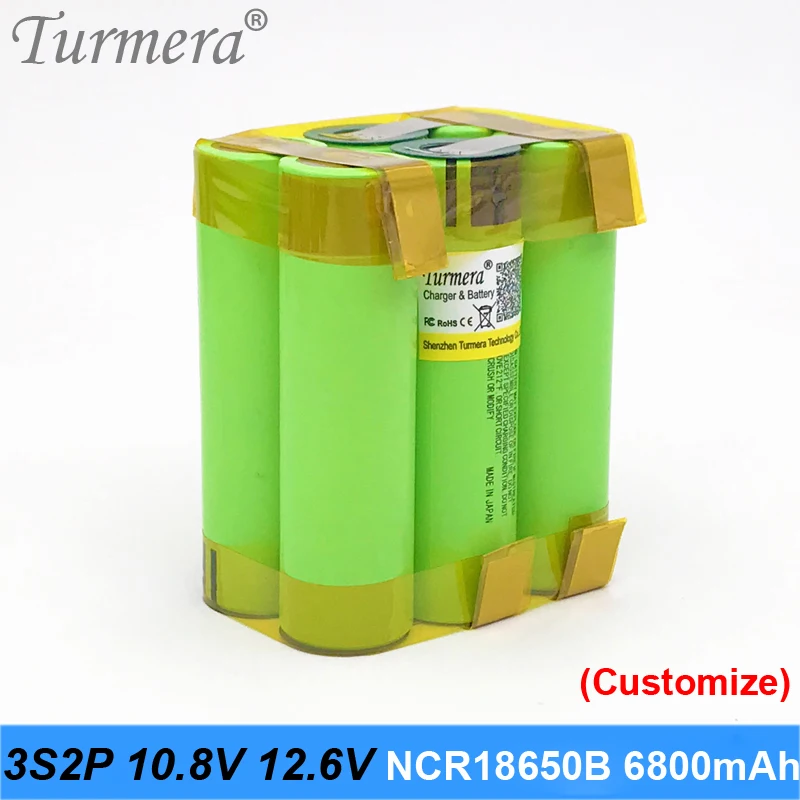 18650 battery 3400mah ncr18650b 12.6v 16.8v 21v battery for screwdriver battery weld soldering strip customize battery Turmera 18650 battery 3400mah ncr18650b 12.6v 16.8v 21v battery for screwdriver battery weld soldering strip customize battery Turmera