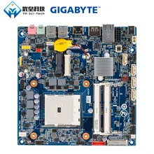 Original Used Desktop Motherboard Gigabyte MQHUDVI A75 Socket FM2 AMD Fusion APU DDR3 16G SATA3 USB3.0 HDMI DP Thin Mini ITX Original Used Desktop Motherboard Gigabyte MQHUDVI A75 Socket FM2 AMD Fusion APU DDR3 16G SATA3 USB3.0 HDMI DP Thin Mini ITX