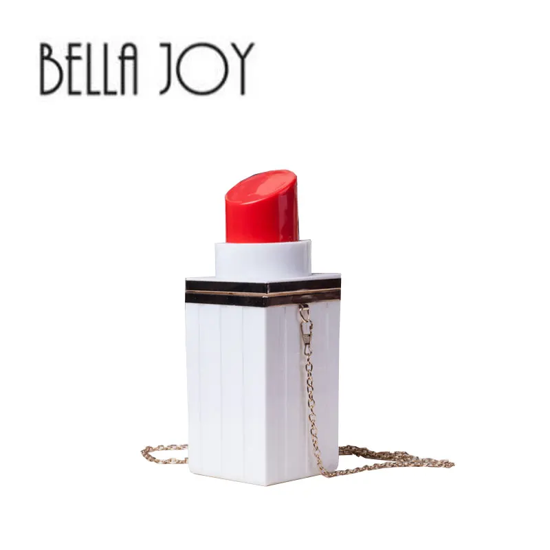 Симпатичная красная помада BELLA JOY акриловые блоки женская для макияжа мини