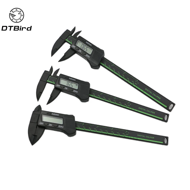 

Precision 150mm Vernier Digital Caliper Ruler Micrometer Electronic LCD Calibre Sliding Gauge Measurement Tools