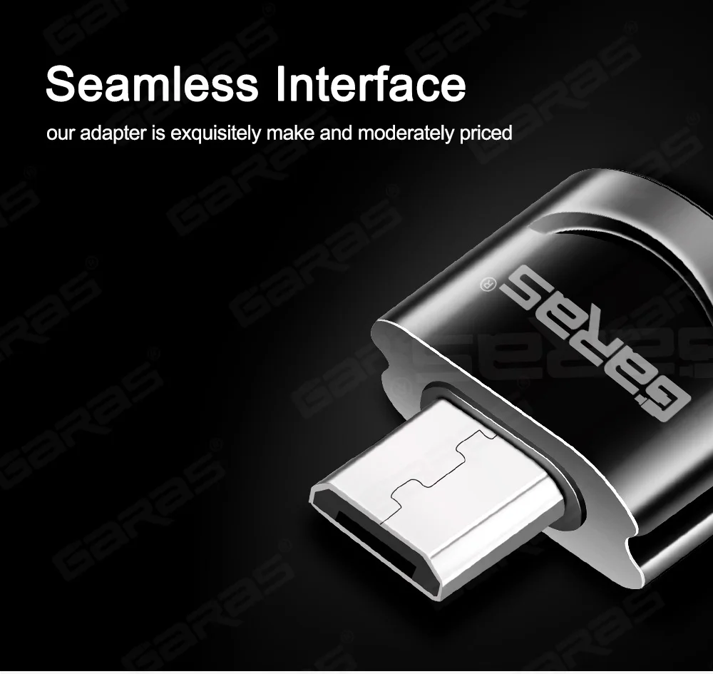 GARAS Micro USB OTG/Micro USB на USB накопитель микро конвертер адаптер для samsung/Xiaomi Micro USB адаптер для Android мобильного телефона