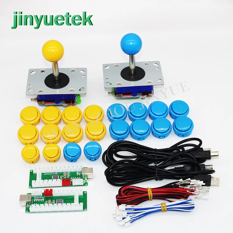 Оригинальная аркадная игра 2 шт. джойстик + кнопка Sanwa PCB USB к JAMMA PC PS/3 контроллер для