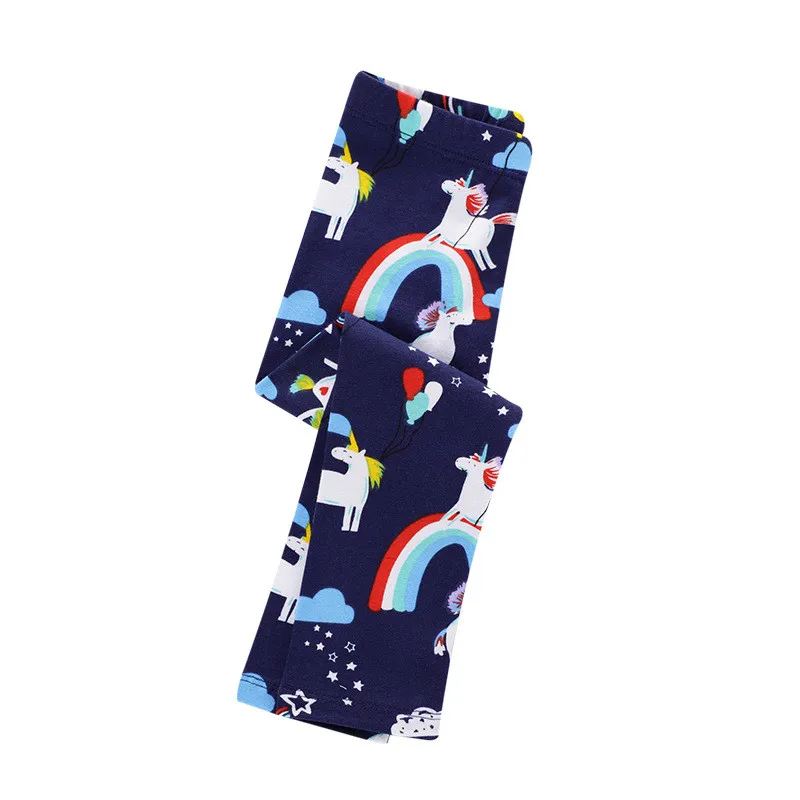 Jumping meters Unicorns/Детские леггинсы Брюки для девочек Новое поступление Модная одежда
