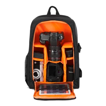 

Waterproof Camera Backpack Video Digital DSLR Bag Multi-functional Outdoor Camera Photo Bag Case for Nikon Canon DSLR