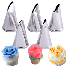 5pcs/set Cake Decorating Tips Set Cream Icing Piping Sugar craft Rose Nozzle Pastry Tools Fondant Decorating Tools 5pcs/set Cake Decorating Tips Set Cream Icing Piping Sugar craft Rose Nozzle Pastry Tools Fondant Decorating Tools
