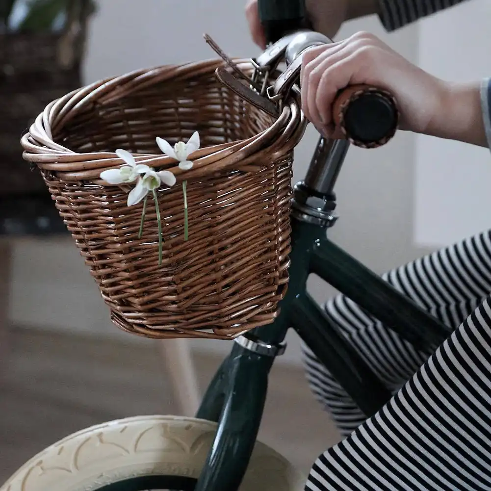 childs bike with basket