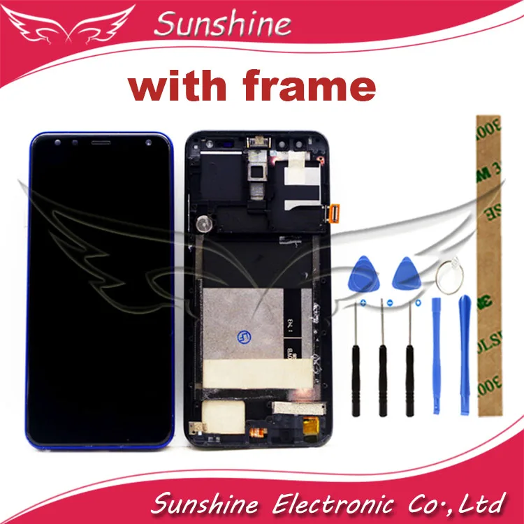 

Tested LCD For Leagoo S8 LCD Display Screen With Touch Panel Digitizer Sensor Assembly With Frame
