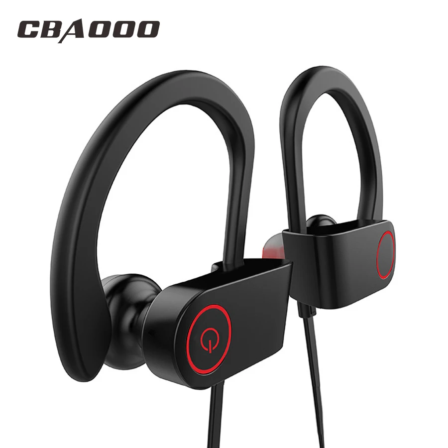 CBAOOO U8 Bluetooth Earphone Wireless Headphone Sport Earphone Waterproof Headset noise reduction Stereo with Mic for