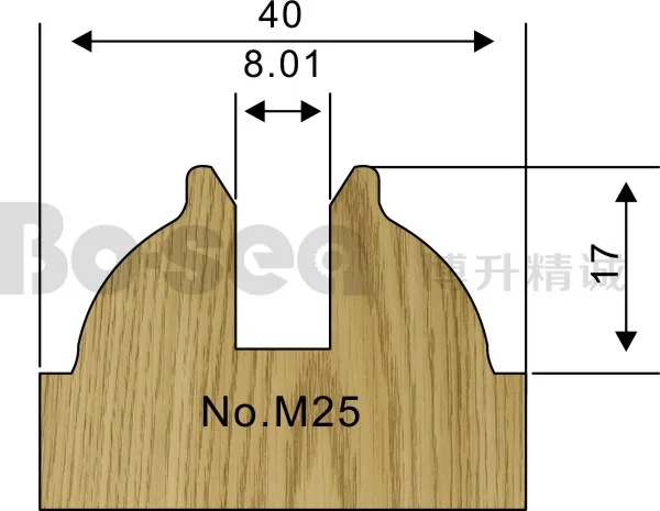 5 шт./компл. дверная рама резак для деревообработки 3 шт.-паз 2pcs-Mortise шпинделя машина резак Бо-море - Длина режущей кромки: M25