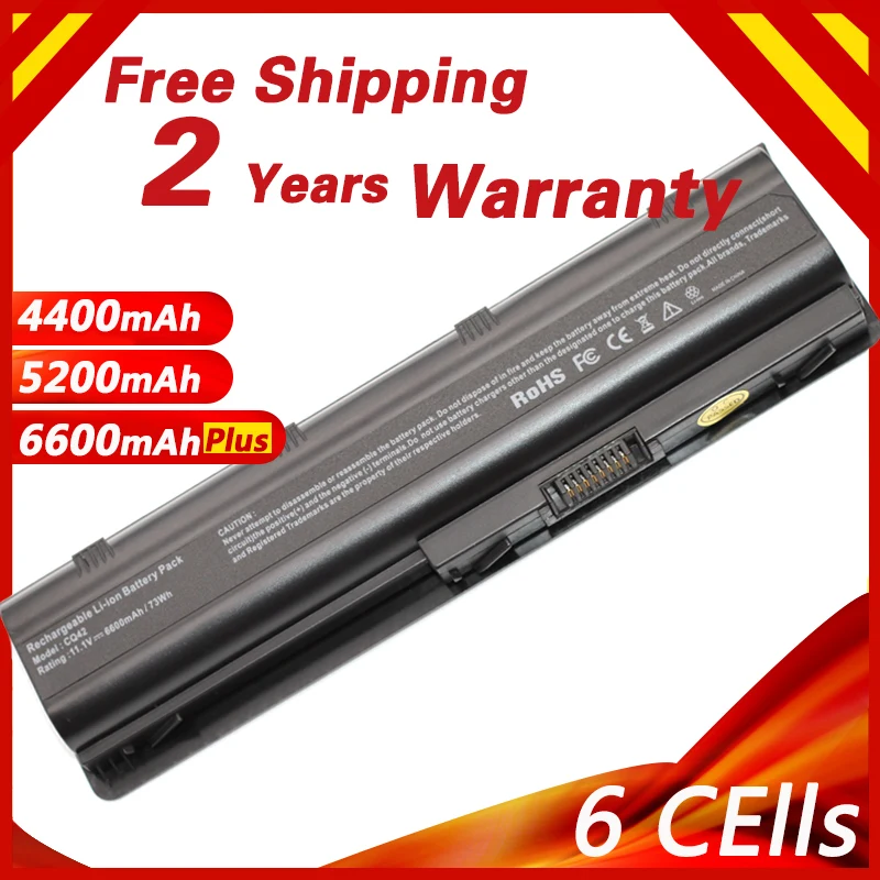 Аккумулятор для ноутбука HP Presario CQ32 CQ42 CQ43 CQ56 CQ62 CQ57 CQ72 Pavilion G32 G42 G56 G62 G72 G6 G7 DM4 DM4T DV4 4000