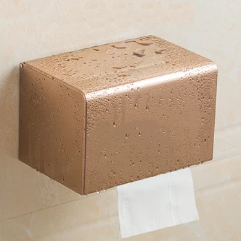 

Punch-free tissue box bathroom stainless steel toilet bathroom roll paper toilet paper holder hand towel tray wx8270937