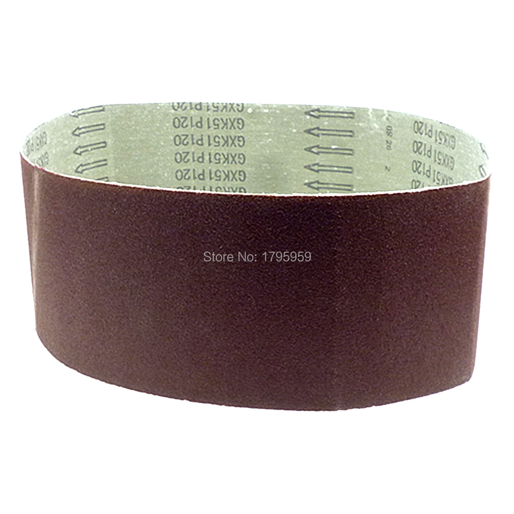 120 Grit Sanding Abrasive Belts 915mm x 100mm Belt Power Finger File Sander Abrasive Sanding