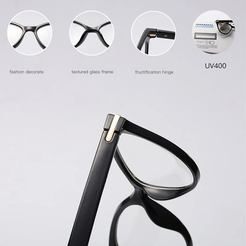 Women Designer Brand Designer Eyeglasses Optical Acetate Rim Spectacles for Women Eyewear Glasses Frame Fashion Styles 92162
