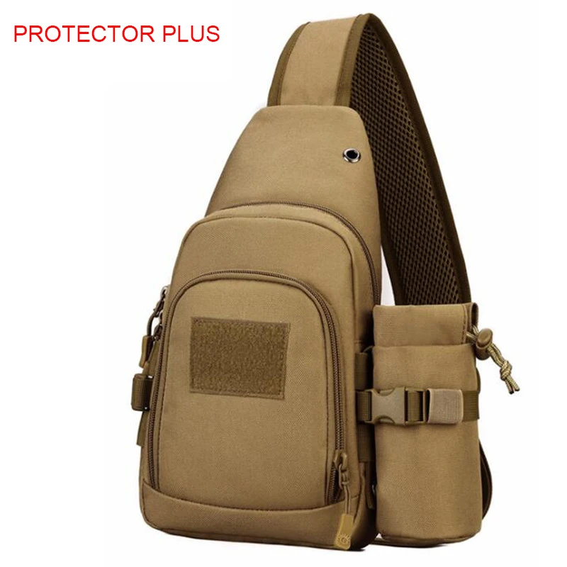 

PROTECTOR PLUS Tactical Chest Bag 7.9 inches tablet PC Waterproof Military Outdoor Sports Messenger Cycling Camping Fishing Bag