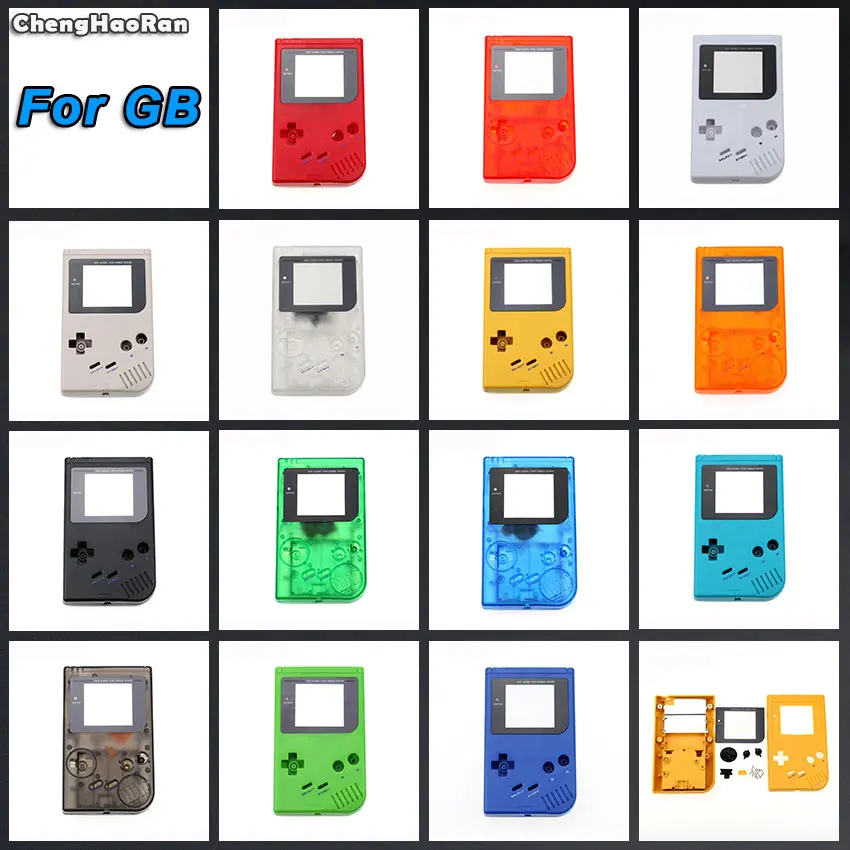 

ChengHaoRan For Game Boy Classic Game Replacement Case Plastic Shell Cover for Nintendo GB Console housing For GB Case
