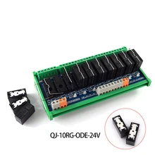 Original quality 10-way 1NO, 10RG-ODE-24V PLC amplifier board, original Omron relay module Original quality 10-way 1NO, 10RG-ODE-24V PLC amplifier board, original Omron relay module