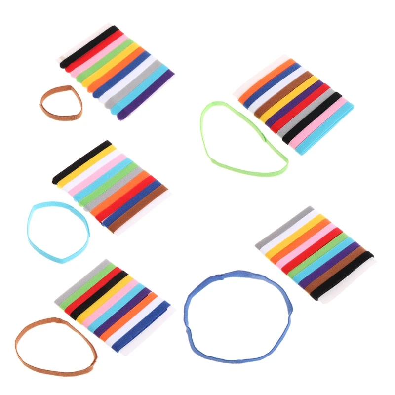 

12Pcs Pets Puppy Collars Different Colors Soft Identification Mark For Cats Dogs