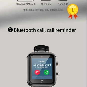 

new 1GB 16GB Bluetooth 4G smartwatch men Waterproof Camera Business Smart Watch Phone bluetooth call reminder Czech language