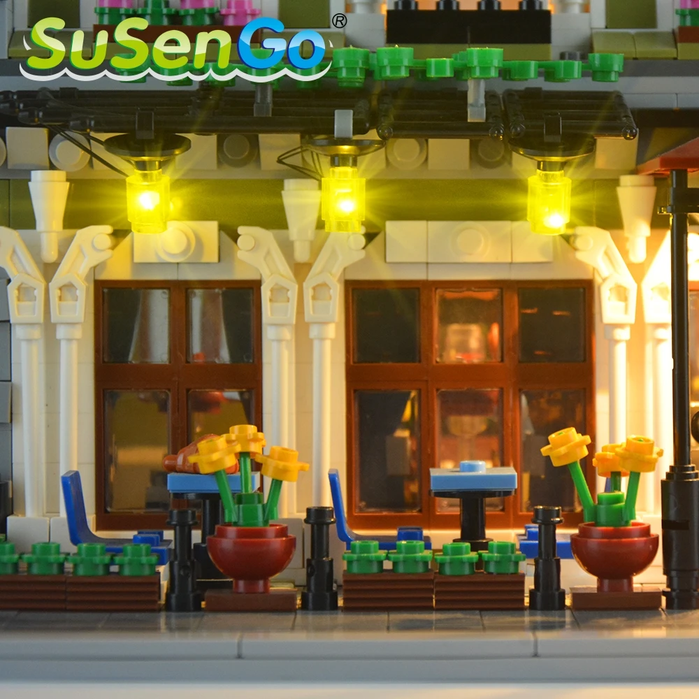 SuSenGo светодиодный светильник Набор для 10243|building set|set ledset light |