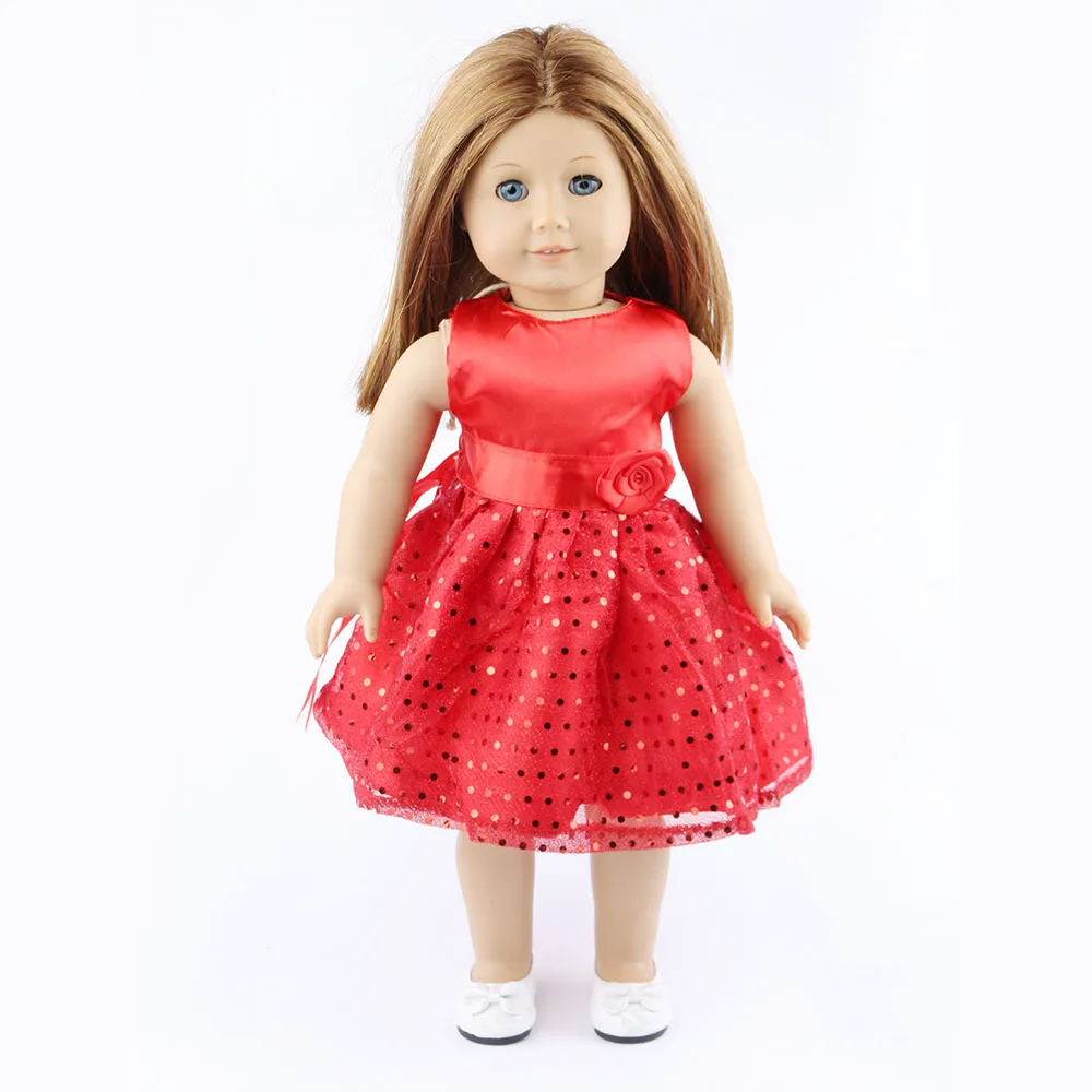 18-inch American girl dolls clothes manually white wedding dresses children Christmas gift free shipping W14 american-doll-clothes : image 18-inch American girl dolls clothes manually white wedding dresses children Christmas gift free shipping W14 american-doll-clothes