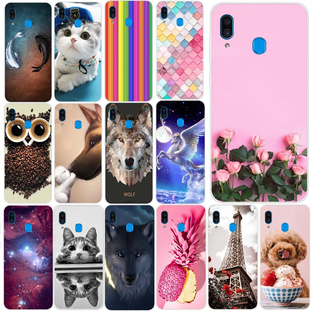 Phone Case for Samsung Galaxy A30 Cover A40 A50 A10 Soft TPU Silicon |