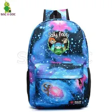 Sally Face игровой космический рюкзак, модный рюкзак для ноутбука, Мультяшные школьные сумки для подростков мальчиков и девочек, повседневный дорожный рюкзак