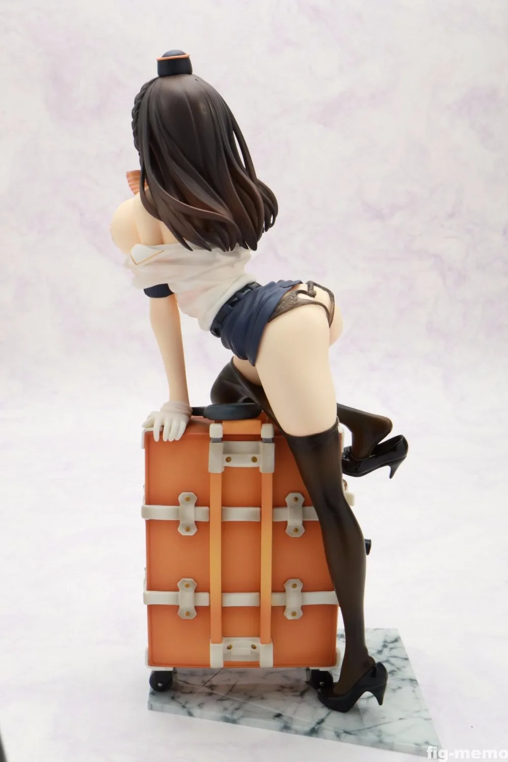 

22CM Japanese sexy anime figure Native Uniforms hostess trunk action figure collectible model toys brinquedos