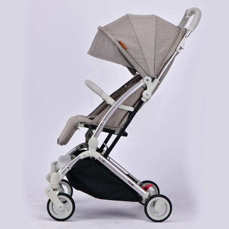 Немецкая детская коляска, легкая тележка с портативным зонтиком для детей, детская коляска для путешествий - Color: Blue