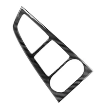 Carbon Fiber Car Control Gear Shift Panel Decorative Frame Cover Trim For Audi A4 B9 2017 2018 Styling Right driver