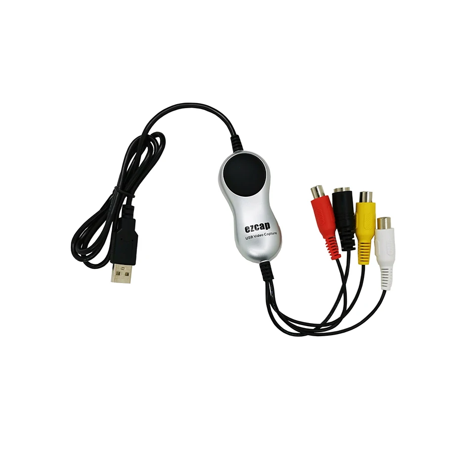 USB 2.0 비디오 캡처 어댑터, 게임 TV 박스 레코더, 아날로그 비디오 오디오-디지털 포맷 지원, 윈도우 7, 8/10