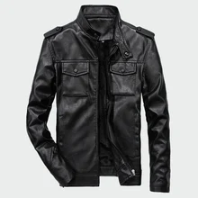 Мужские кожаные куртки, зима-осень, байкерские мотоциклетные пальто из искусственной кожи, мужская приталенная деловая верхняя одежда, мужская брендовая одежда, M-6XL ML011