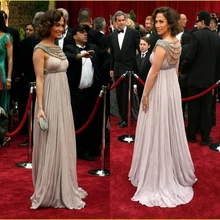 Роскошные платья знаменитостей из красной ковровой дорожки знаменитостей, Драпированное платье для беременных для будущих мам