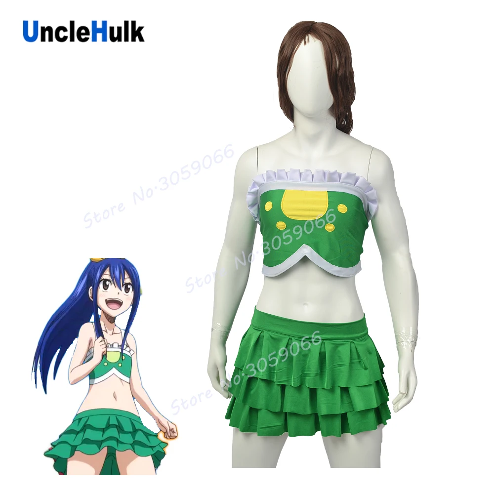 Fairy Tail Wendy Marvell Swimsuit Cosplay Spandex Zentai Bikini Suit Unclehulk Anime Costumes Aliexpress