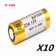 10pcs/Lot Alkaline Battery 23A 12V 21/23 A23 E23A MN21 MS21 V23GA L1028 Small Battery