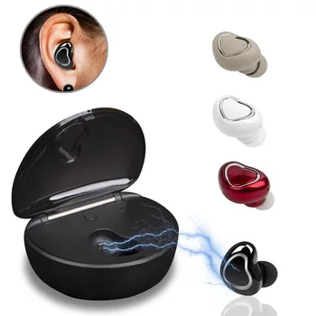 

Bluetooth 4.1 Sport Earphones Single Side Mini Earphone Super Bass Stereo Earbuds Wireless Earplug With Microphone For All Phone